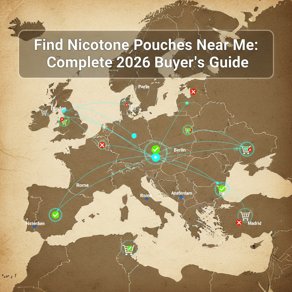 Find Nicotine Pouches Near Me: Complete 2026 Buyer's Guide
