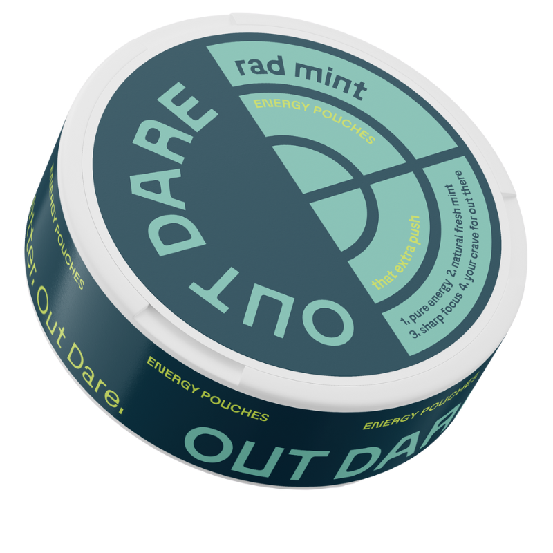 Energy pouches - Instant caffeine - 50mg