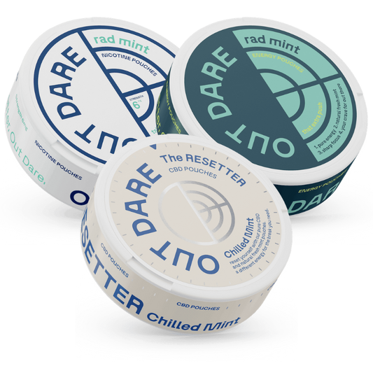 OutDare Discovery Pack: Nicotine, Energy and Sleep Pouches