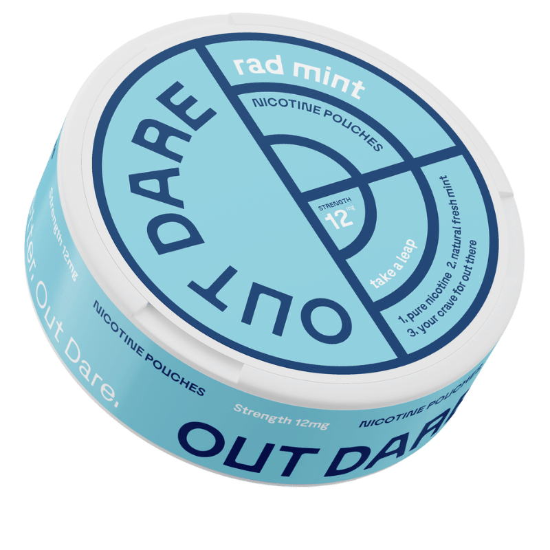 Nicotine pouches - Rad mint - 6/12/15mg
