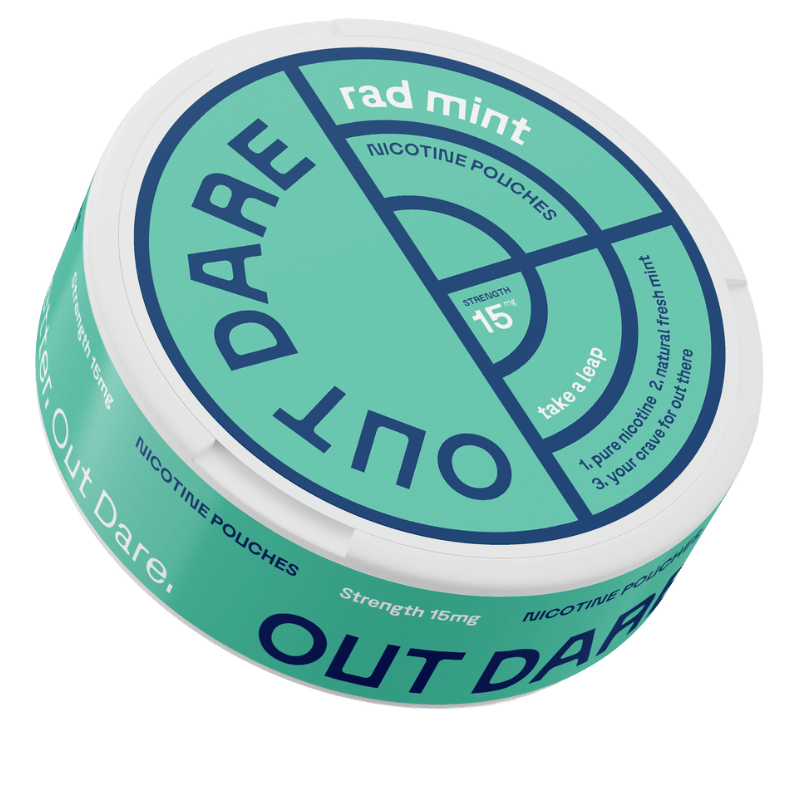 Nicotine pouches - Rad mint - 6/12/15mg