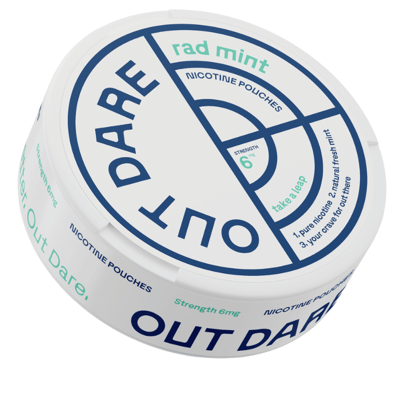 Nicotine pouches - Rad mint - 6/12/15mg